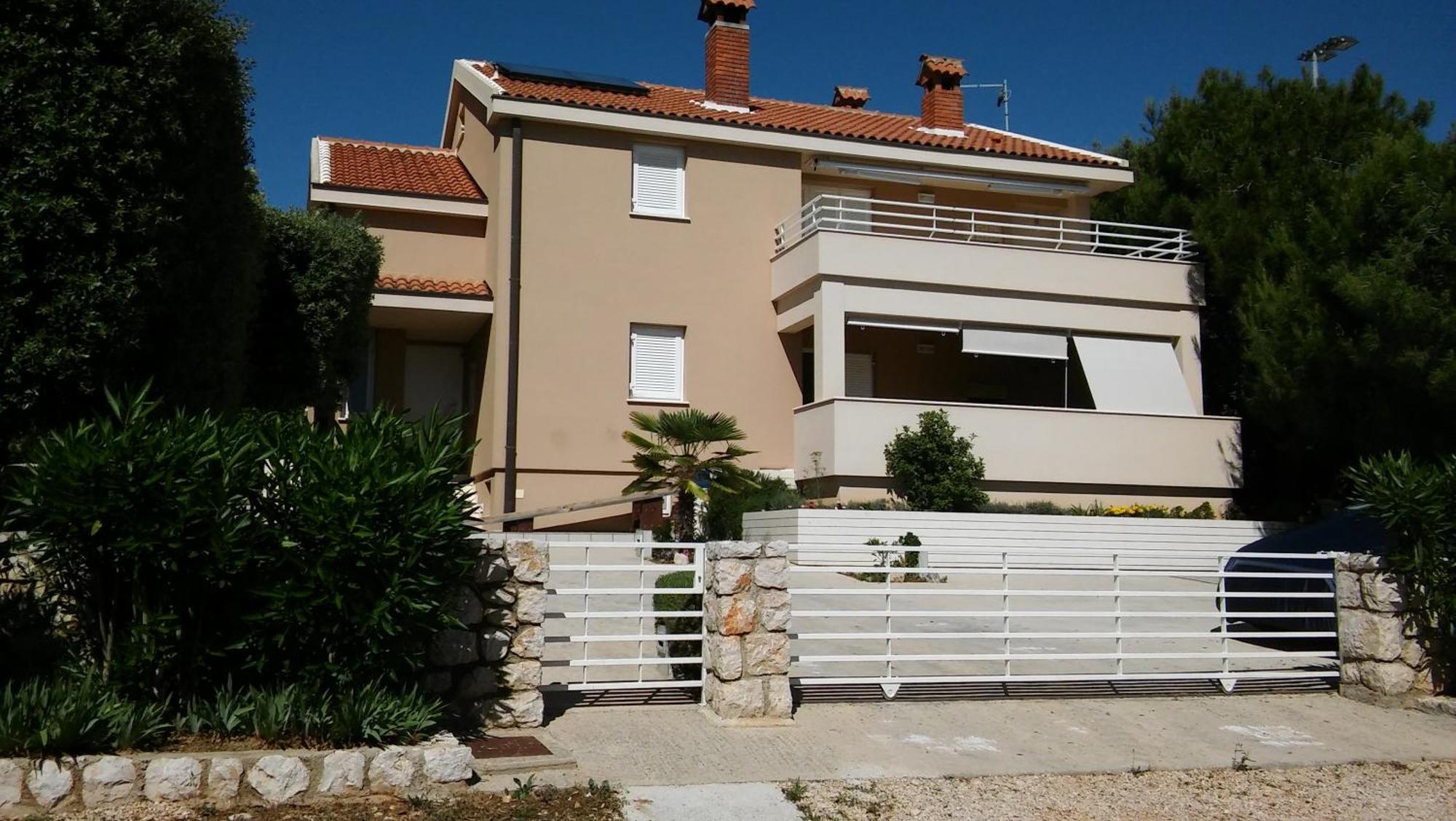 Apartmani Vrancic Mandre Bagian luar foto